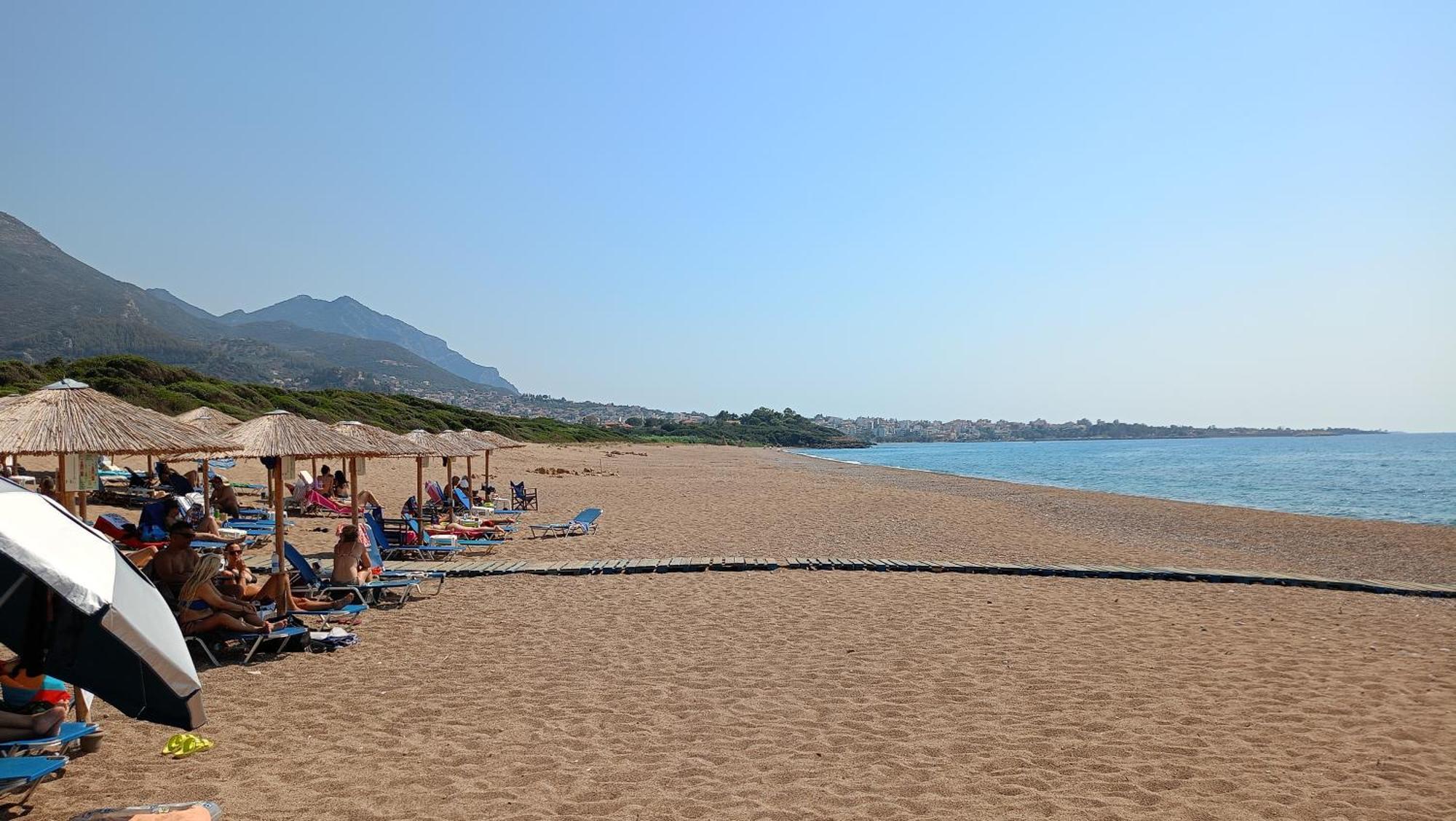 Tzanetos Seaside Villa Kyparissia Exterior foto